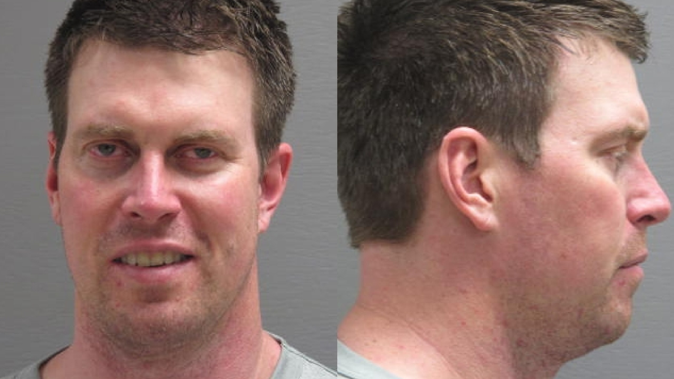 In this handout image provided by the Cascade County Sheriff’s Office, former NFL quarterback Ryan Leaf is seen in a police booking photo April 2, 2012 in Great Falls, Montana. (Cascade County Sheriff’s Office via Getty Images)