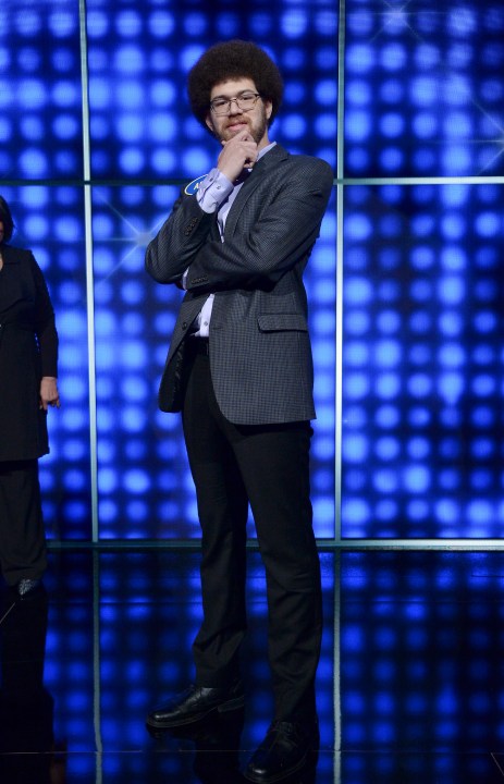 Adam Abdul-Jabbar is seen in an image photo from an appearance on "Celebrity Family Feud." (Eric McCandless/Walt Disney Television via Getty Images)