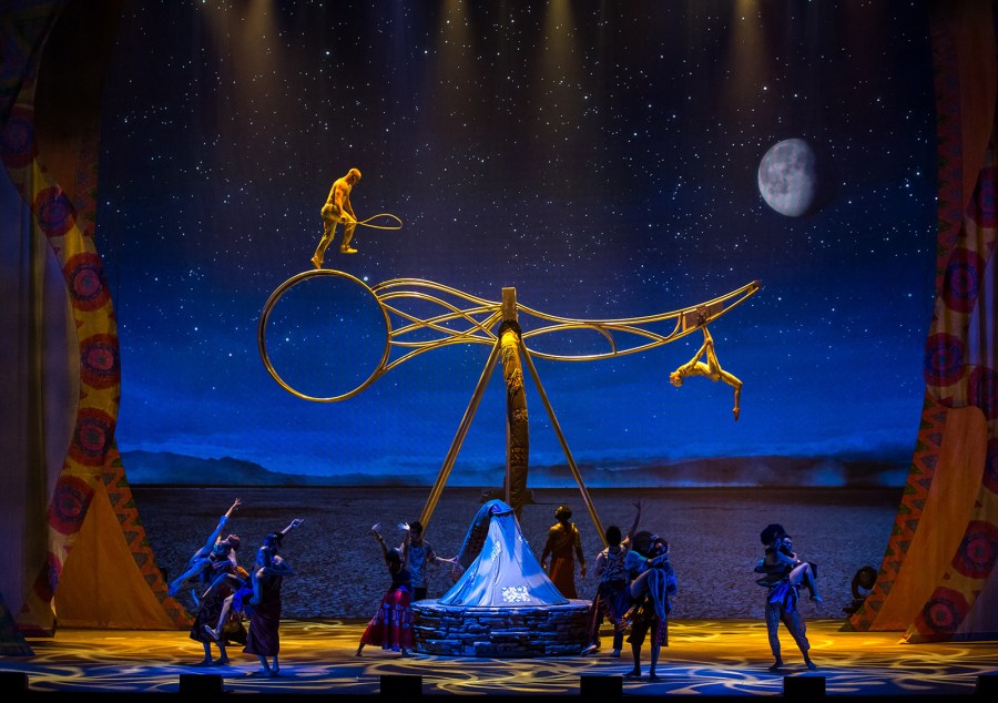 'One Night For One Drop' by Cirque Du Soleil in Las Vegas, America on March 18, 2016. (Mediapunch/Shutterstock)