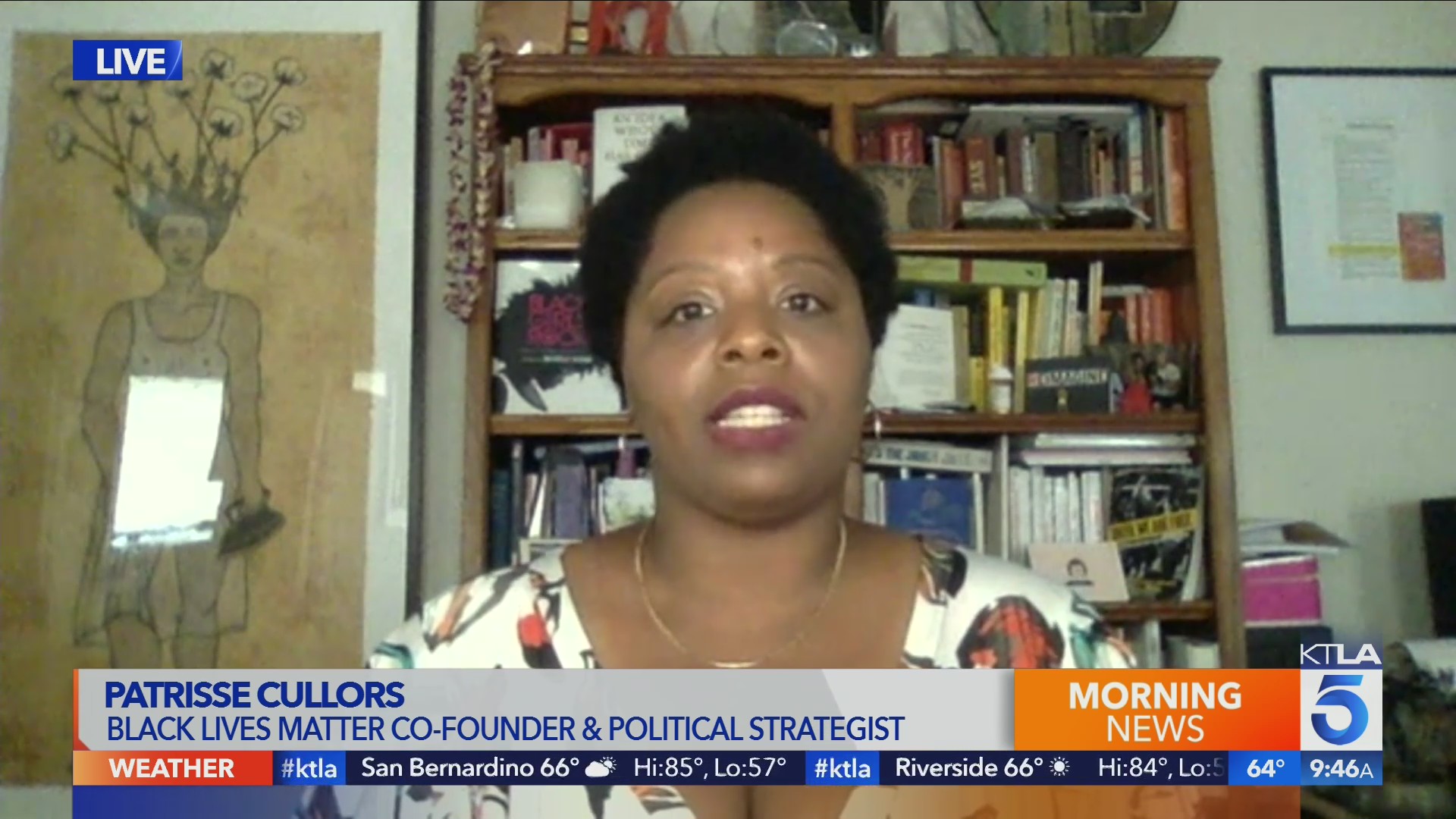 Patrisse Cullors Black Lives Matter May31