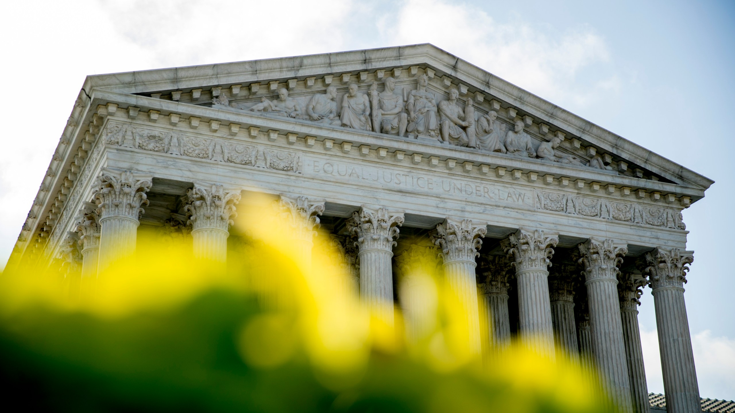 The Supreme Court building is seen on July 9, 2020, in Washington. (Andrew Harnik / Associated Press)