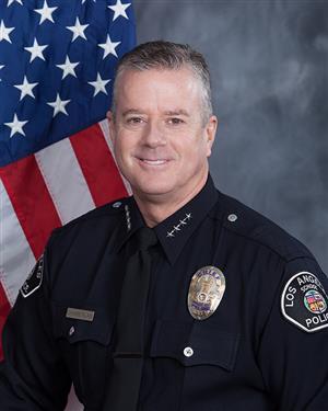 Todd Chamberlain is seen in his official Los Angeles Unified school police portrait.