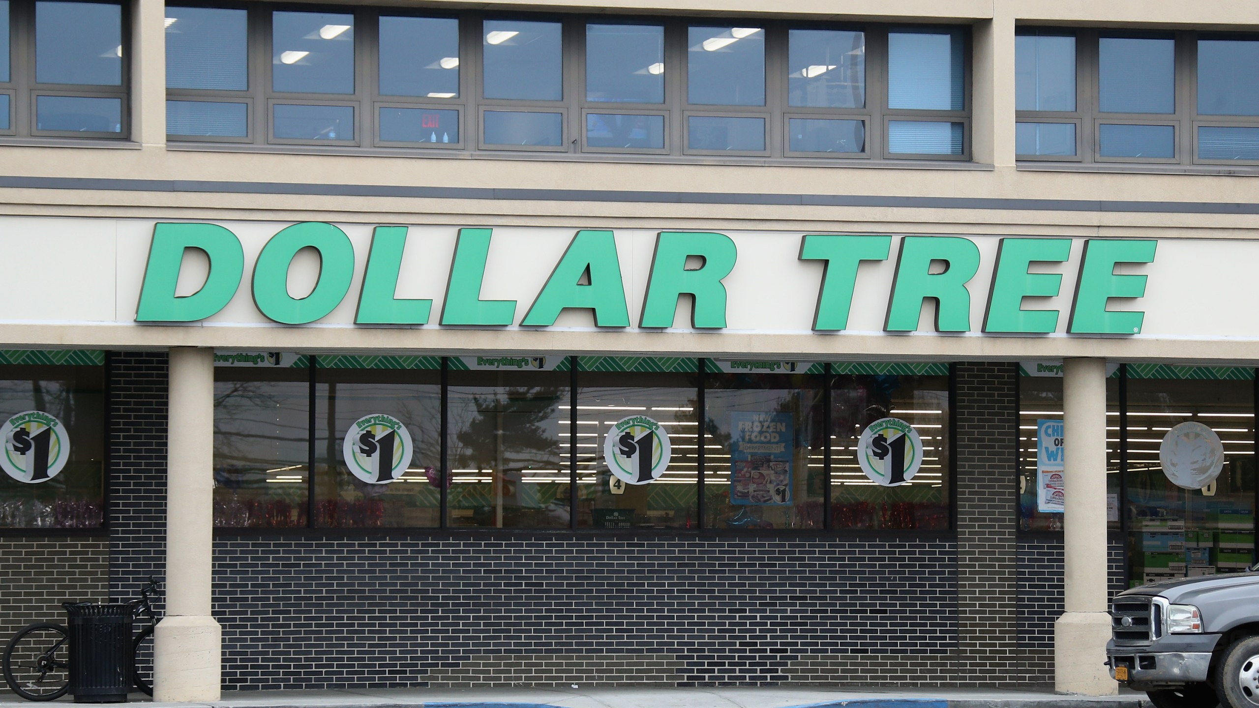 A Dollar Tree store is seen on March 20, 2020, in Westbury, New York. (Bruce Bennett/Getty Images)