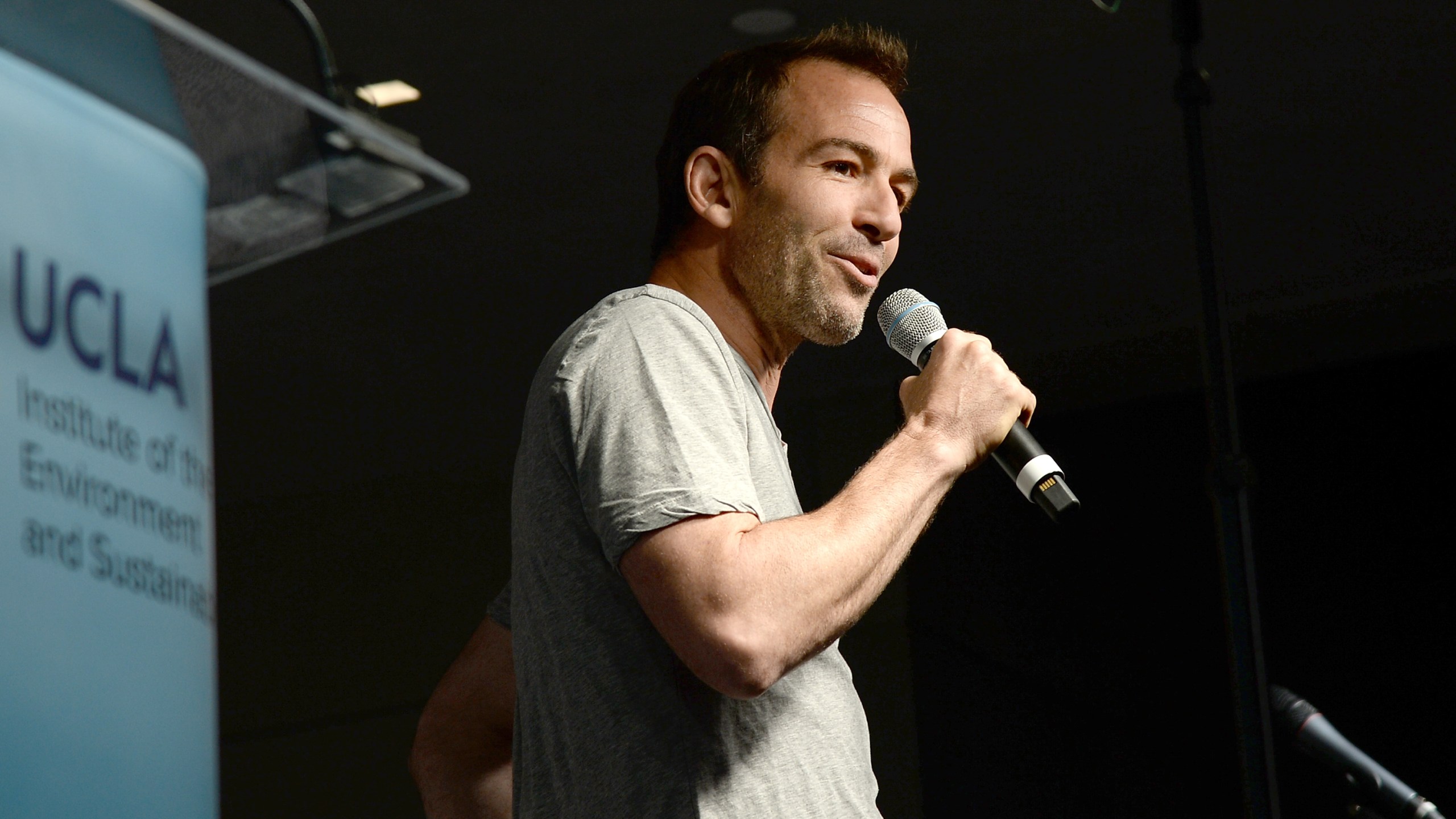 Bryan Callen, seen here in 2014, is being accused of sexual impropriety by four women. (Jason Merritt/Getty Images for UCLA)