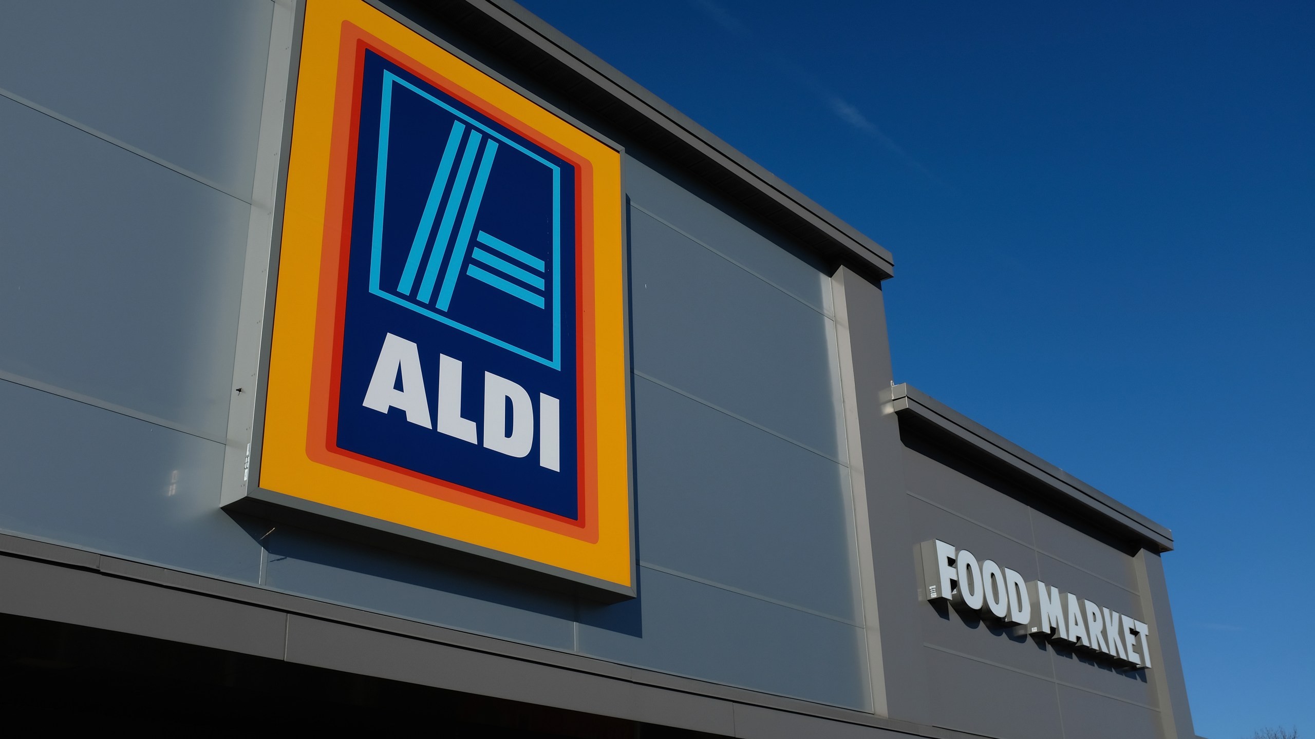 An Aldi discount grocery store in Maryland is shown on Dec. 28, 2017. (Sean Gallup/Getty Images)