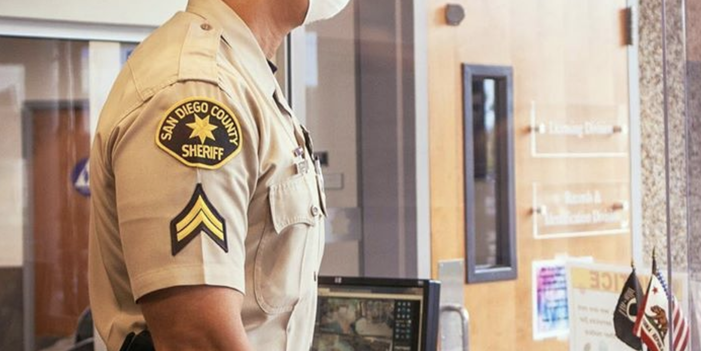 The San Diego County Sheriff's Department deputy uniform is seen in an undated file photo shared by the agency.