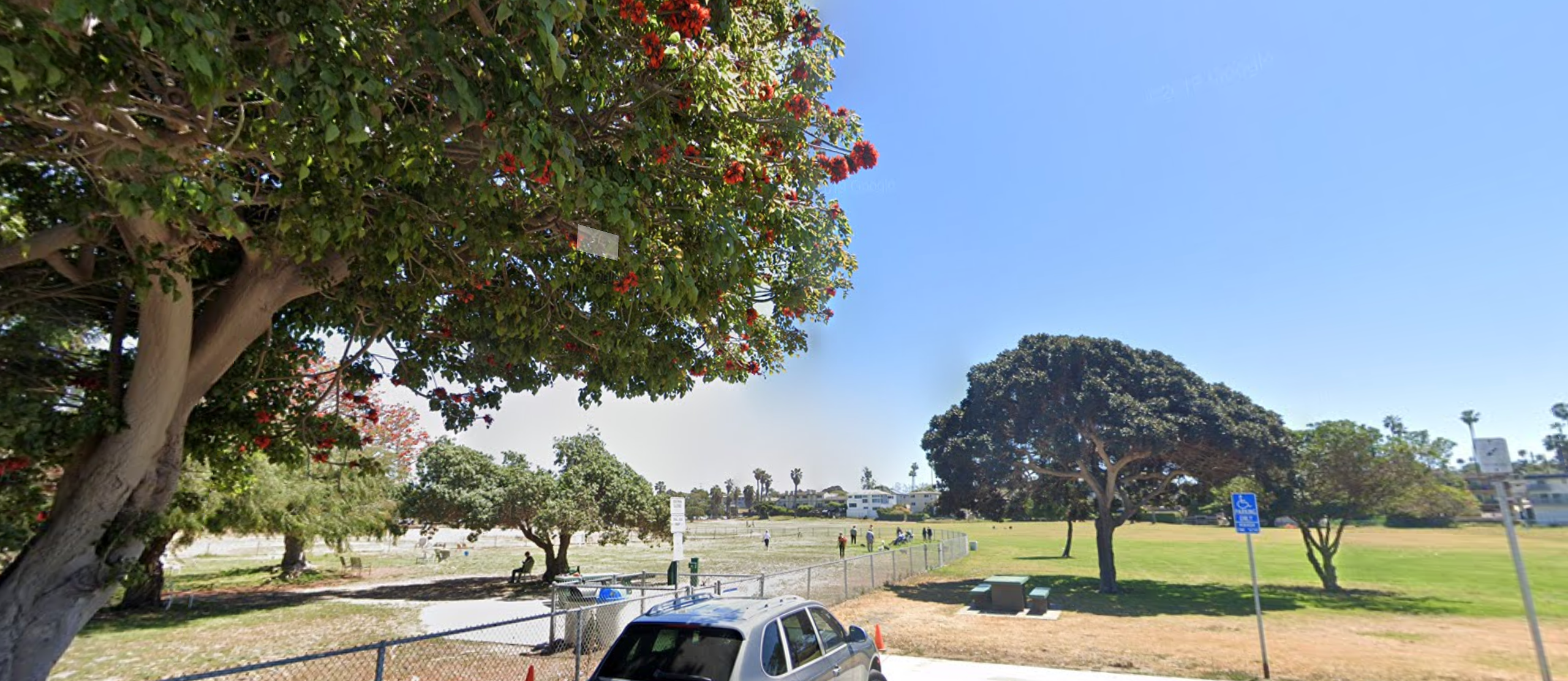 Dusty Rhodes Dog Park in Ocean Beach is seen in an undated Google Maps street view photo.