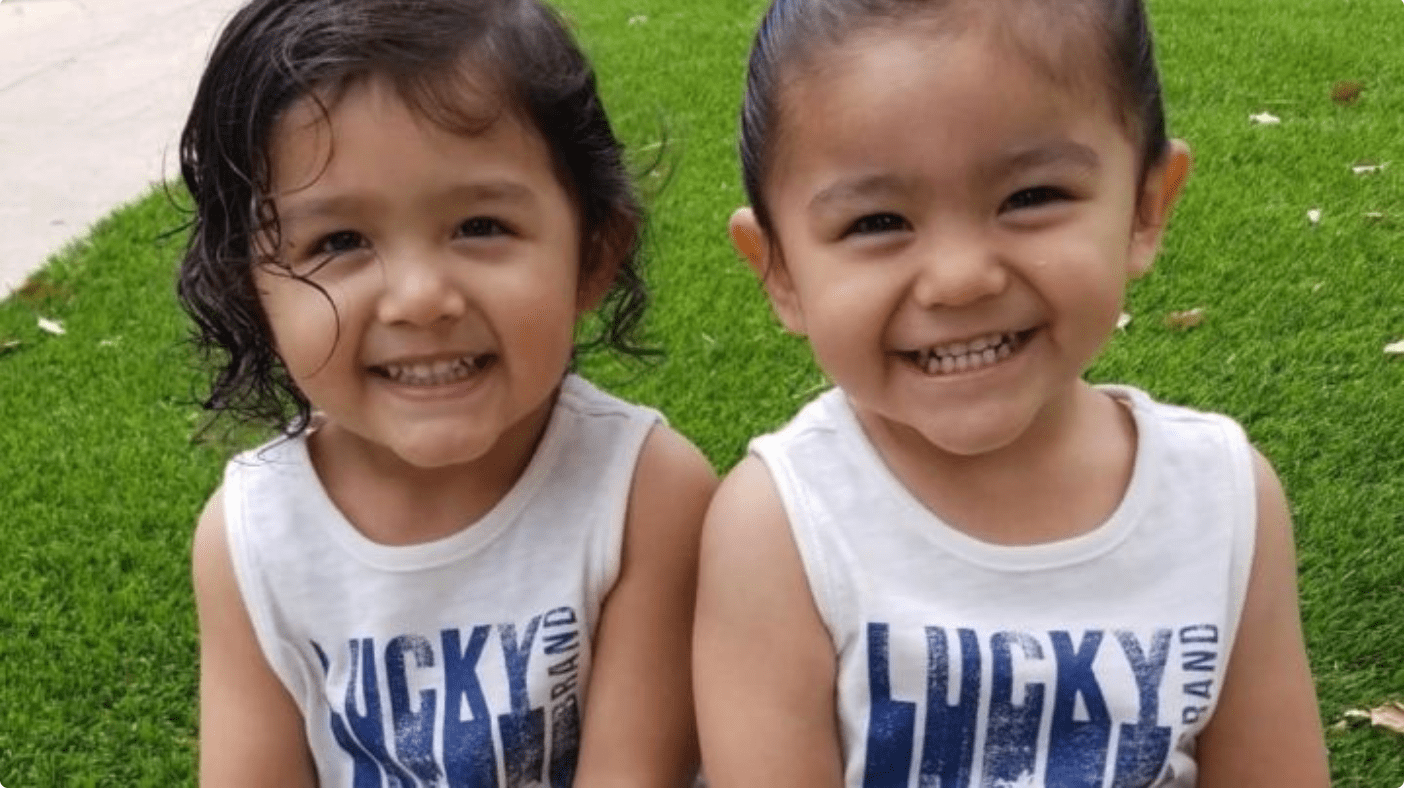 Keven Arias, left, and his 3-year-old brother are seen in a photo from a GoFundMe page.