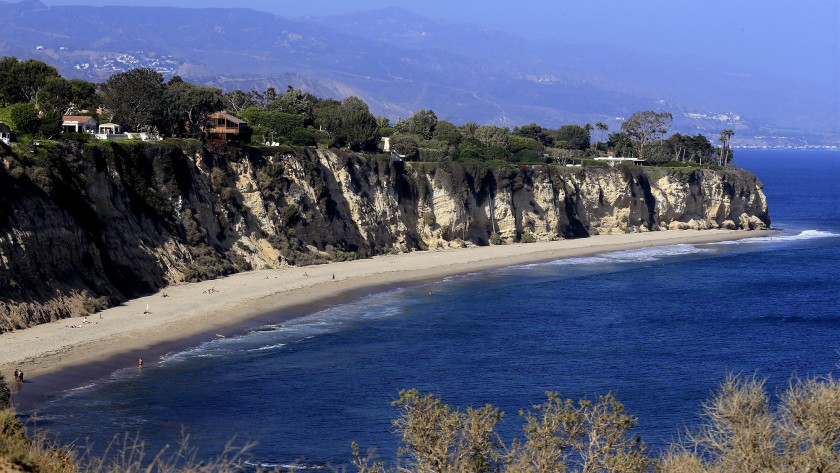 Point Dume State Reserve is seen in an undated photo. (Allen J. Schaben / Los Angeles Times)