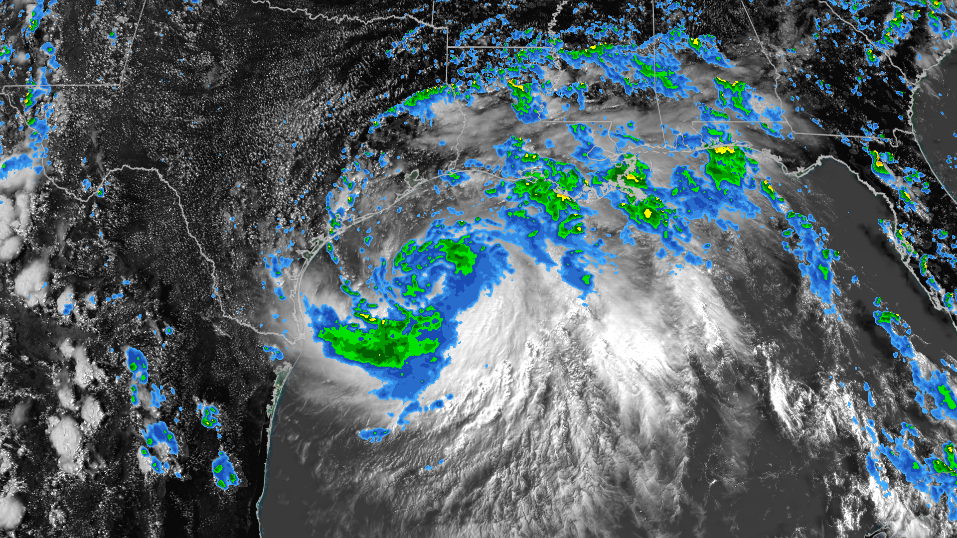 Hanna strengthened to a Category 1 hurricane and is expected to make landfall in southern Texas later in the day. (CNN Weather)