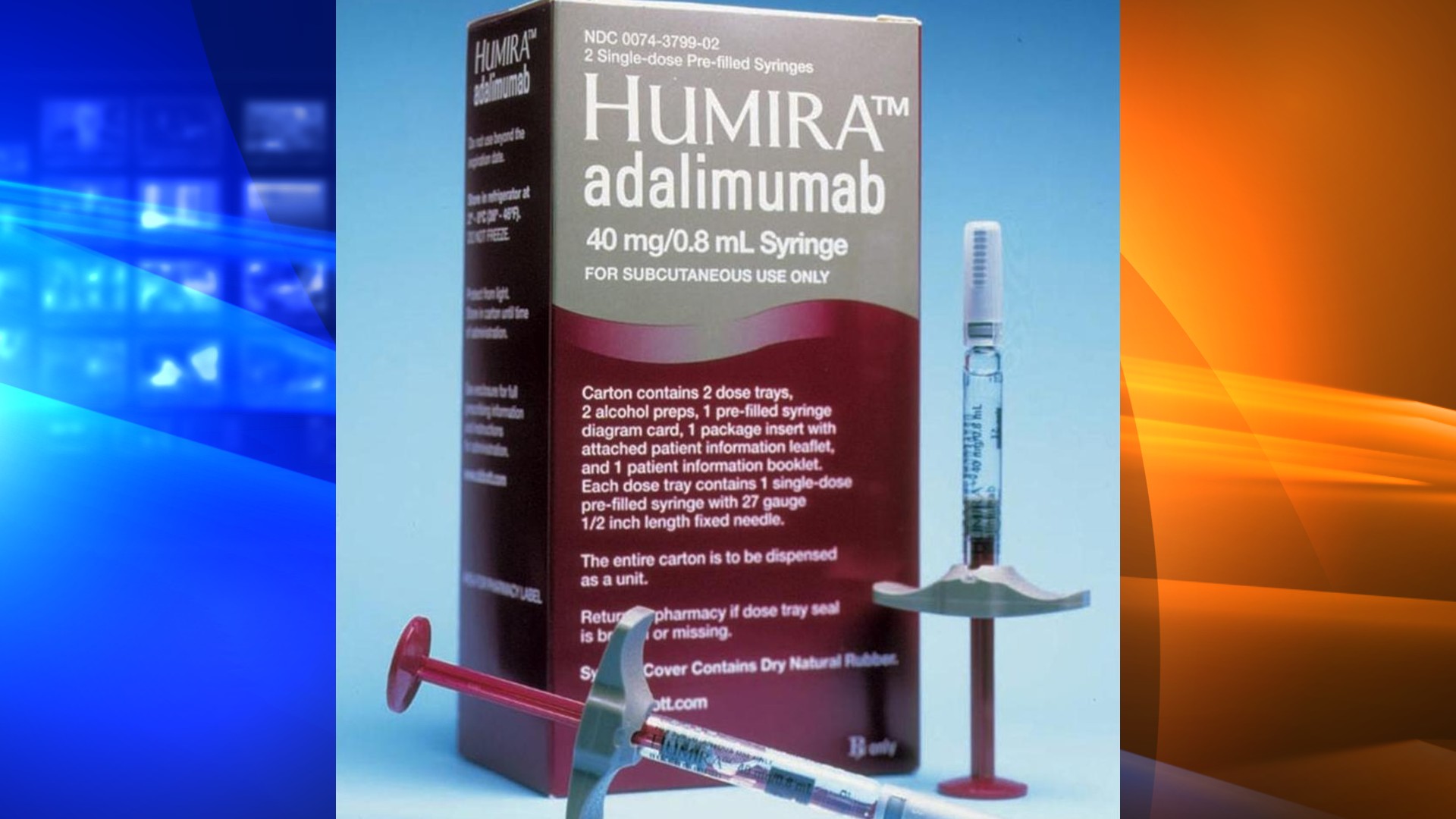 Humira, rheumatoid arthritis therapy made by Abbott Laboratories, is seen in a file photo. (AP Photo)