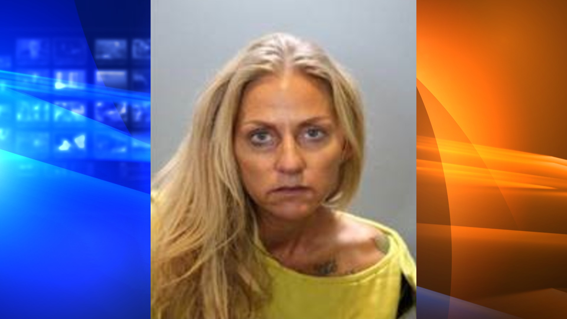 The Orange County District Attorney's Office released this booking photo of Courtney Pandolfi.