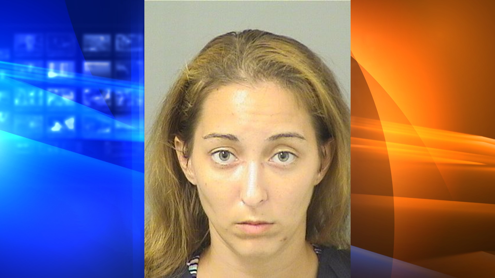 Haley Zager is seen in a booking photo released by the Palm Beach County Sheriff's Office.