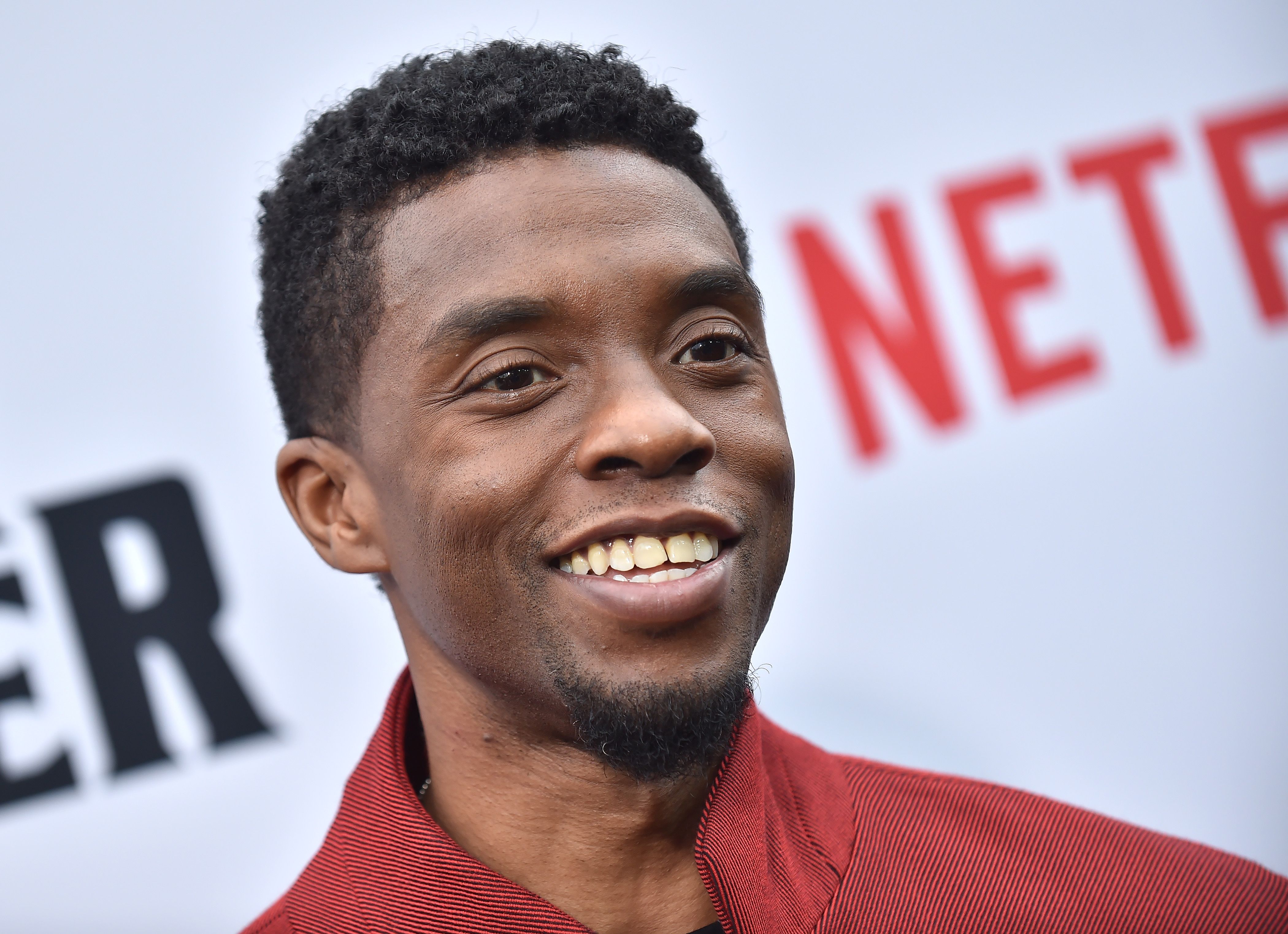 U.S. actor Chadwick Boseman attends Netflix's "The Black Godfather" premiere at Paramount Studios Theatre on June 3, 2019 in Los Angeles. (LISA O'CONNOR / AFP via Getty Images)