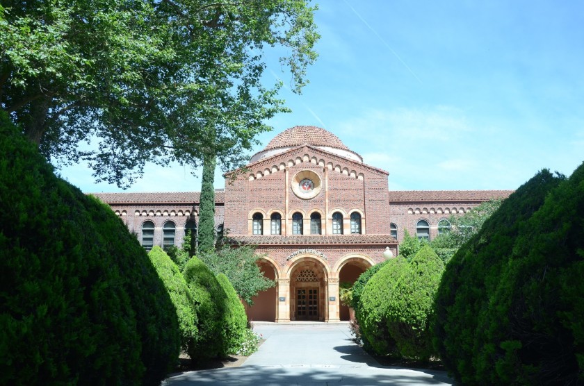 Kendall Hall on the Chico State campus.(Christopher Reynolds / Los Angeles Times)