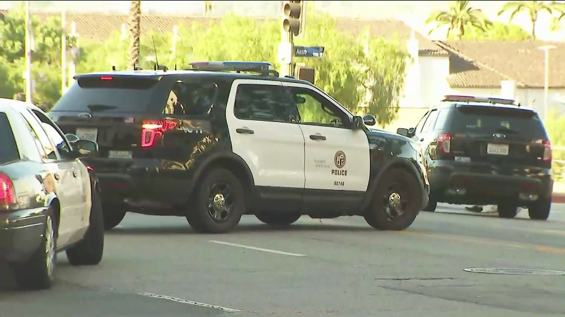 A Los Angeles Police Department vehicle is seen in this file image. (KTLA)