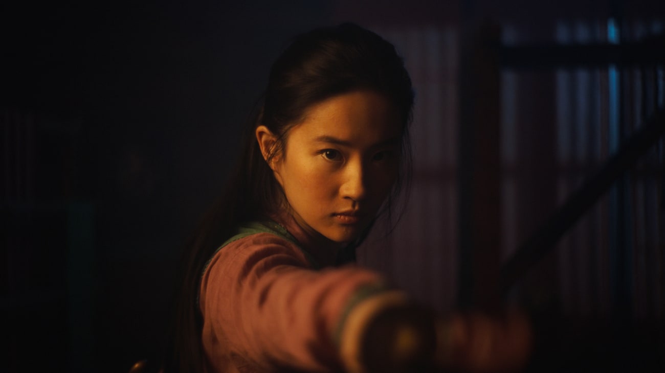 An image from Disney shows a scene from the 2020 remake of the film "Mulan."