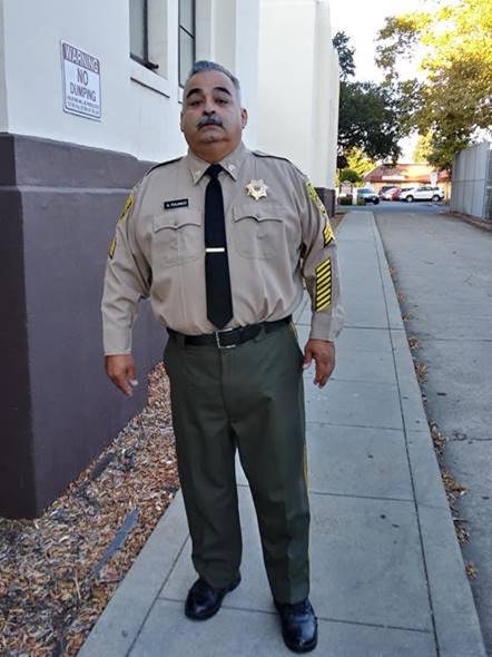 sgt. Gilbert Polanco is seen in an undated photo released by the California Department of Corrections and Rehabilitation.