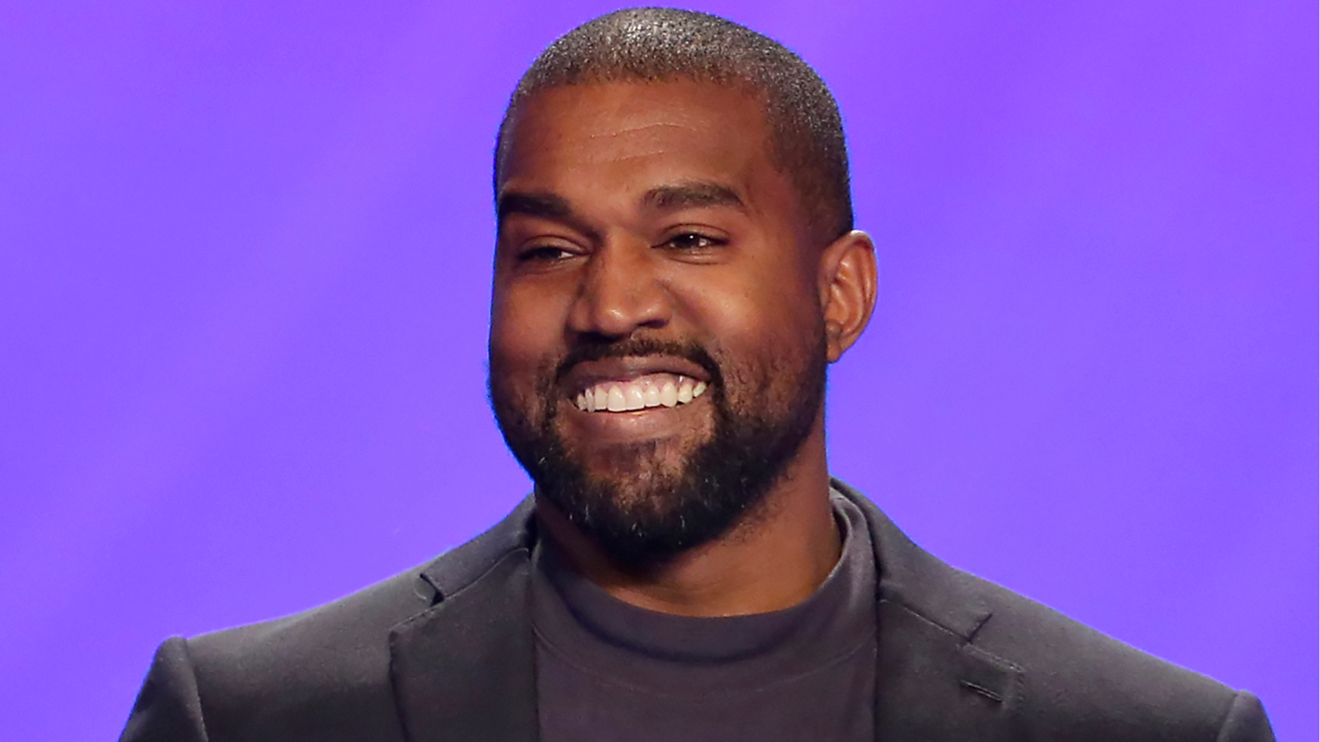 This Nov. 17, 2019, file photo shows Kanye West on stage during a service at Lakewood Church in Houston. (AP Photo/Michael Wyke, File)