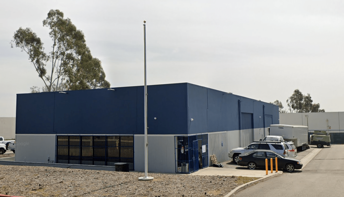 An indoor firing range in the 9000 block of 9th Street in Rancho Cucamonga is shown in a Street View image from Google Maps.