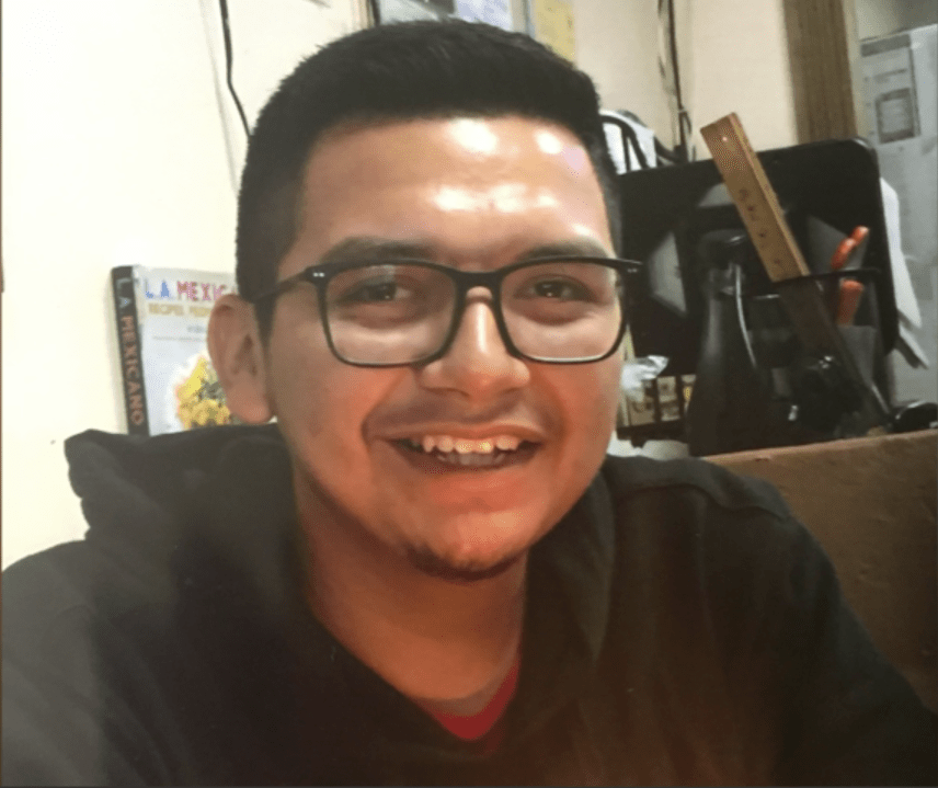 Juan Carlos Hernandez, 21, is seen in an undated photo provided by his family after he went missing on Sept. 22, 2020.