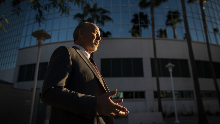 Supervisor Jeff Hewitt, who's proposing new guidelines to reopen Riverside County at a quicker pace than the state allows, is seen in an undated photo. (Gina Ferazzi / Los Angeles Times)