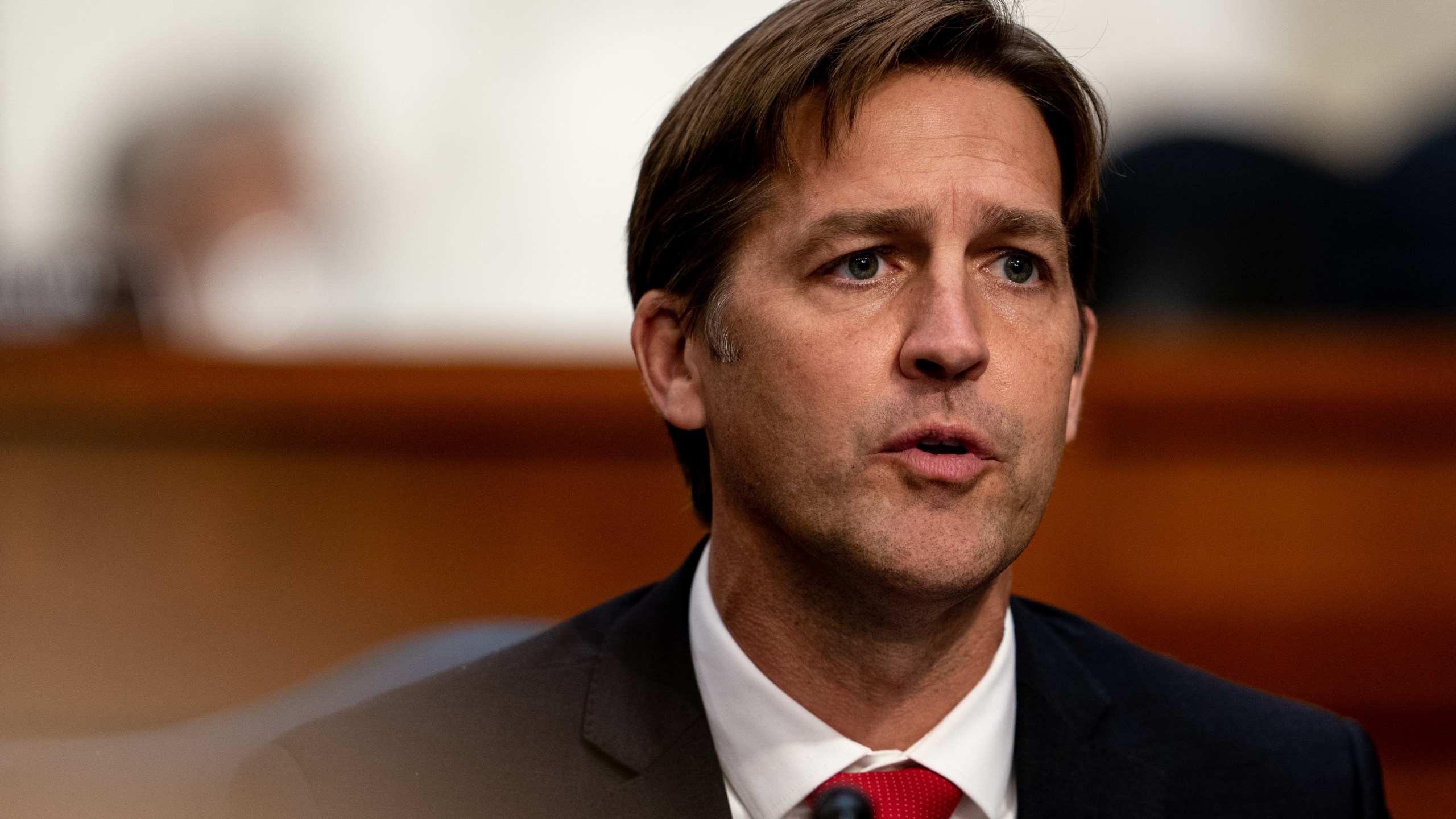 U.S. Sen. Ben Sasse (R-NE) speaks during Supreme Court Justice nominee Judge Amy Coney Barrett's Senate Judiciary Committee confirmation hearing for Supreme Court Justice in the Hart Senate Office Building on October 12, 2020 in Washington, DC. (Erin Schaff-Pool/Getty Images)