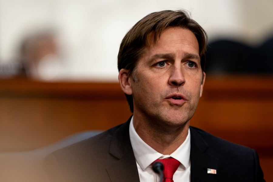 U.S. Sen. Ben Sasse (R-NE) speaks during Supreme Court Justice nominee Judge Amy Coney Barrett's Senate Judiciary Committee confirmation hearing for Supreme Court Justice in the Hart Senate Office Building on October 12, 2020 in Washington, DC. (Erin Schaff-Pool/Getty Images)