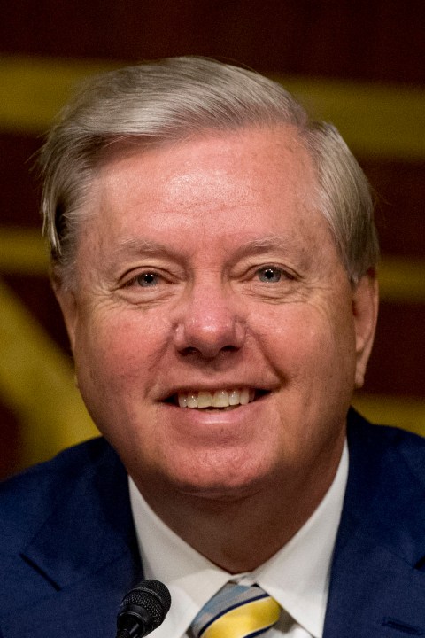 Sen. Lindsey Graham, R-South Carolina. (AP Photo/Andrew Harnik, Pool)