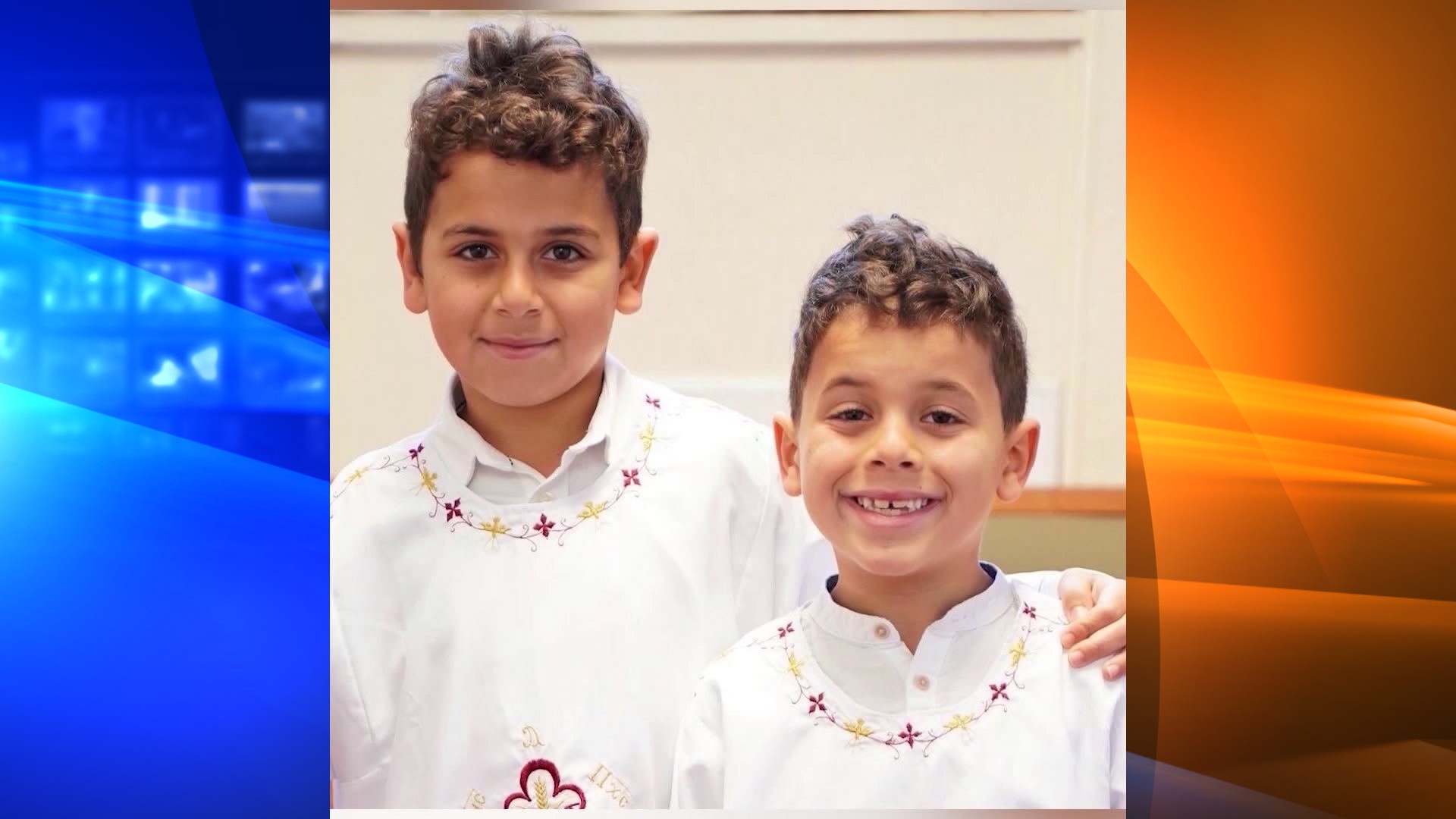 Mark Iskander, left, and Jacob Iskander, right, are seen in a photo provided to KTLA.