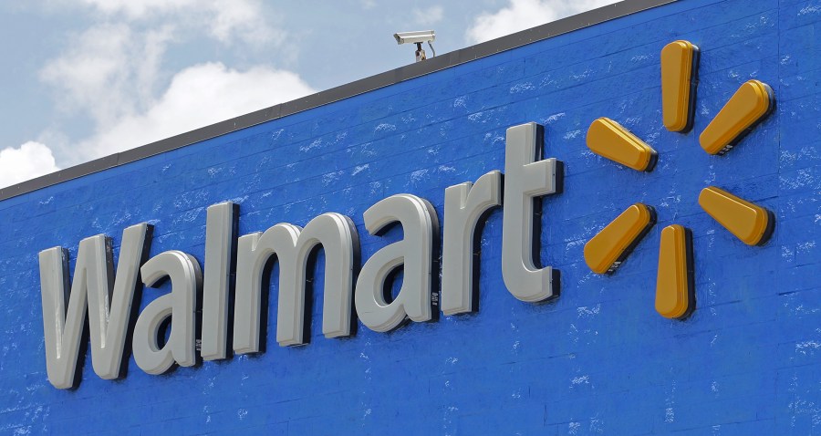 A Walmart sign is seen in a file photo. (AP Photo/Alan Diaz, File)