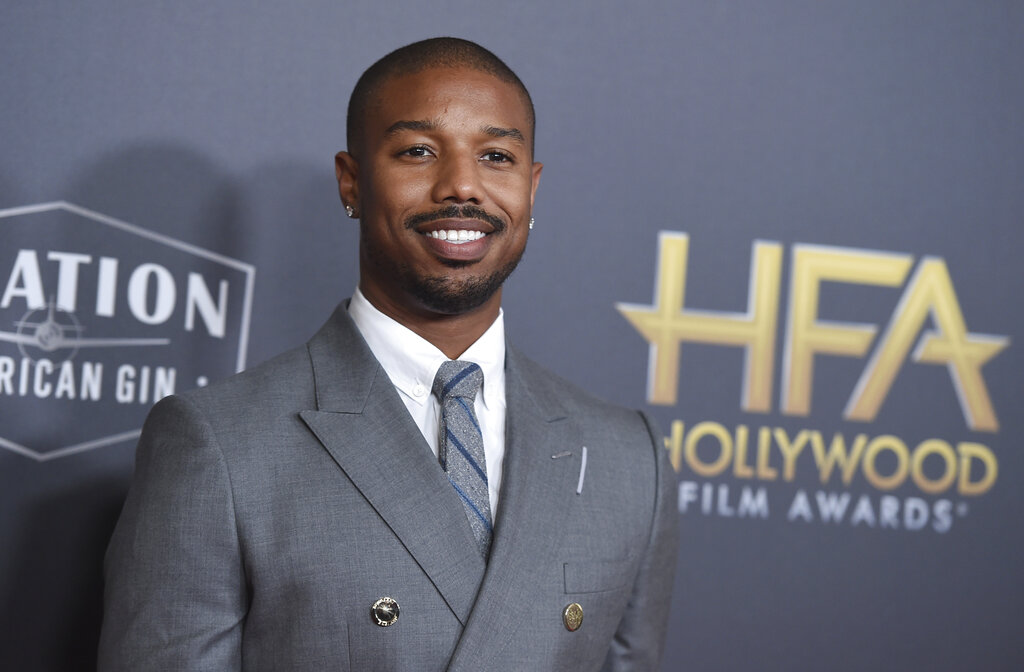 Michael B. Jordan arrives at the Hollywood Film Awards on Nov. 4, 2018, in Beverly Hills, Calif. (Photo by Jordan Strauss/Invision/AP, File)