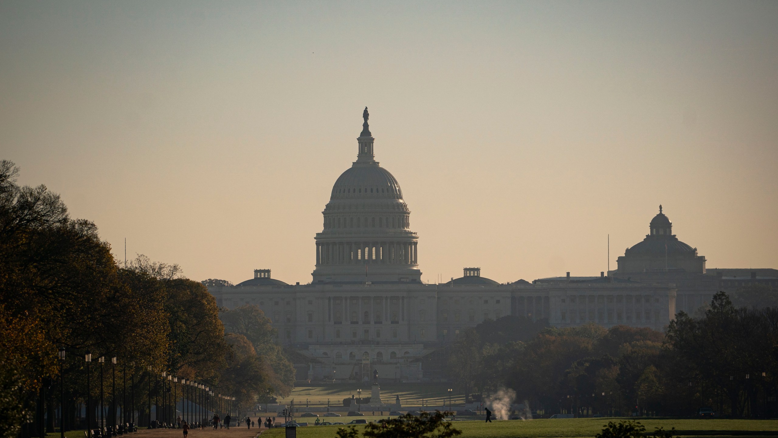 The U.S. Capitol is seen in the morning hours on November 4, 2020 in Washington, DC. (Al Drago/Getty Images)