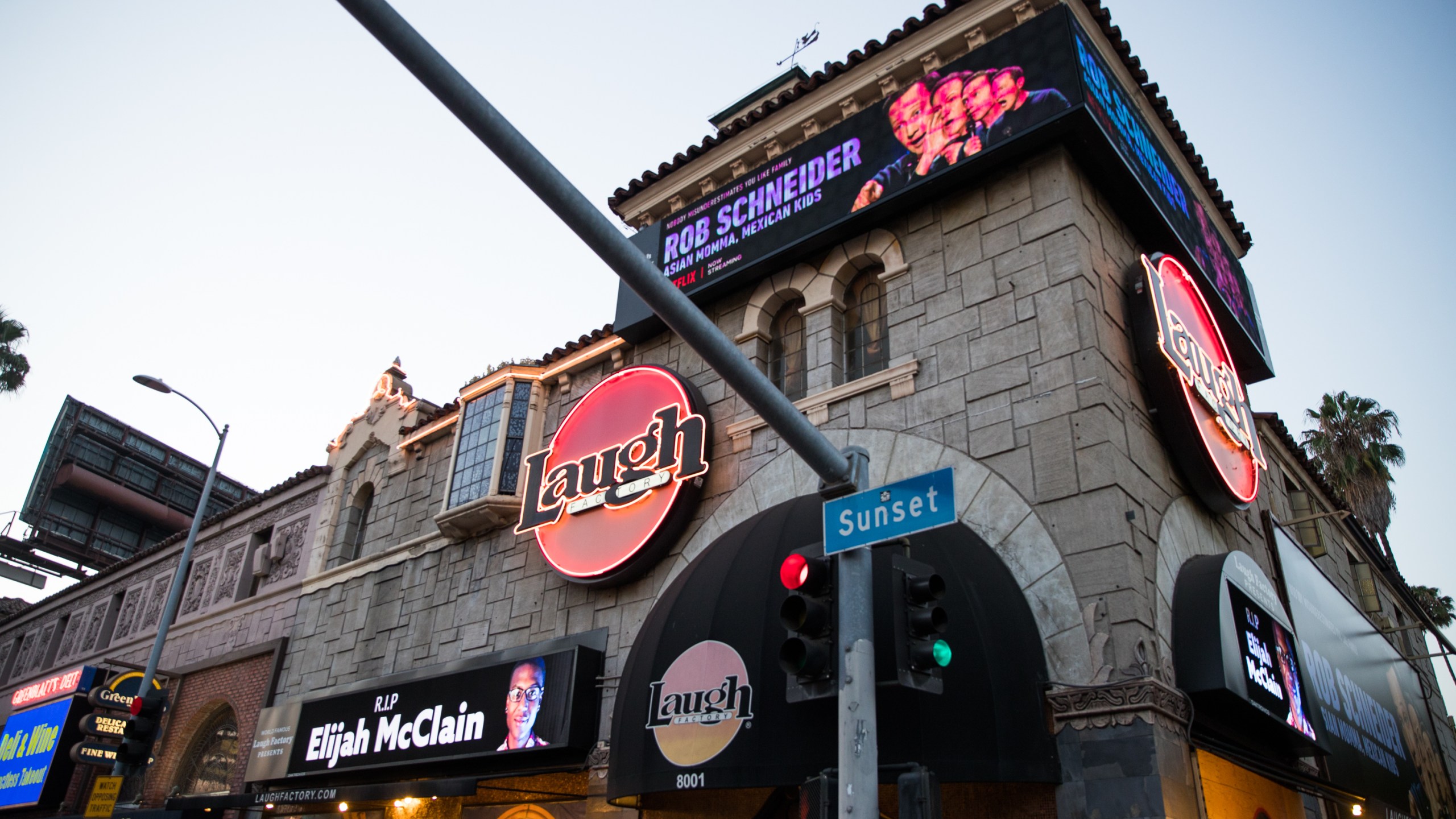 The Laugh Factory on August 24, 2020 in West Hollywood, California. (Rich Fury/Getty Images)