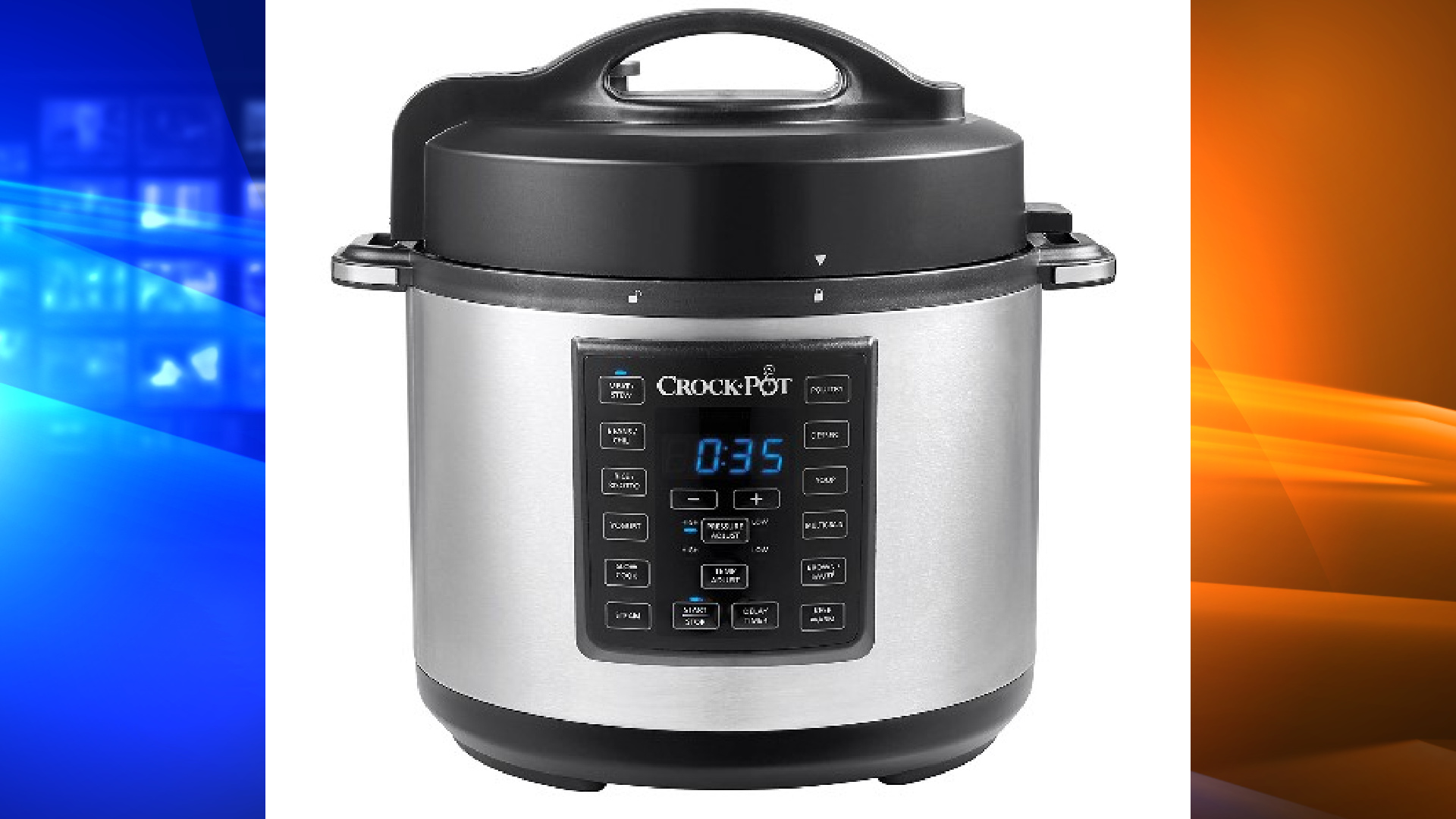 The recalled Crock-Pot multi-cooker seen in an image released by the U.S. Consumer Product Safety Commission on Nov. 24, 2020.