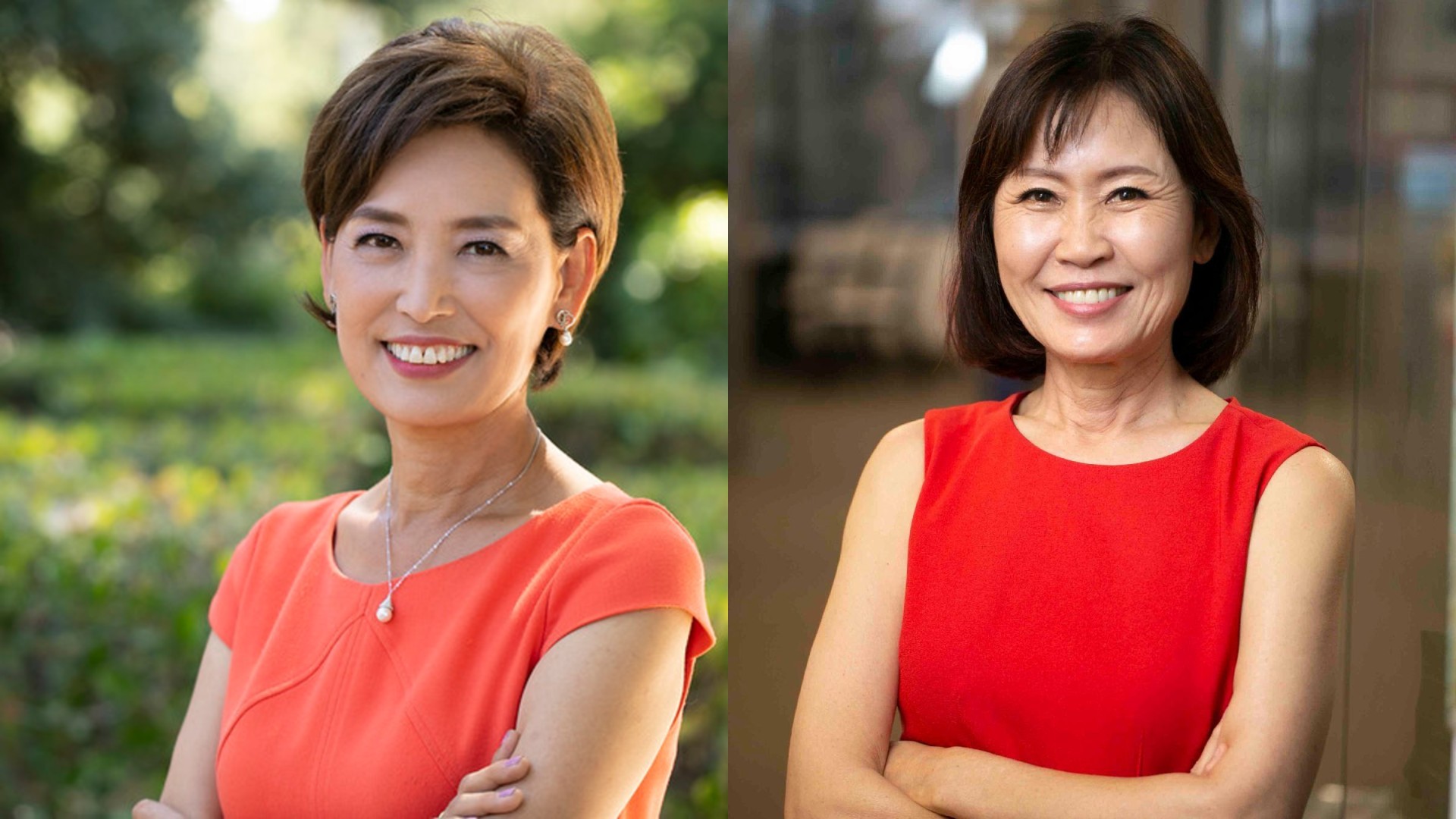 Young Kim, left, and Michelle Steel, right (campaign photos)