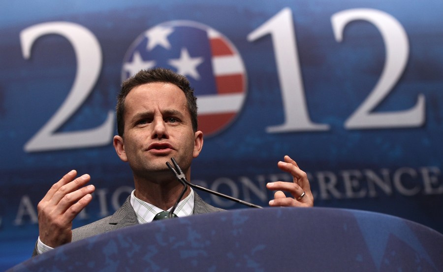 Actor Kirk Cameron speaks during the annual Conservative Political Action Conference on Feb. 9, 2012, n Washington, DC. (Win McNamee/Getty Images)