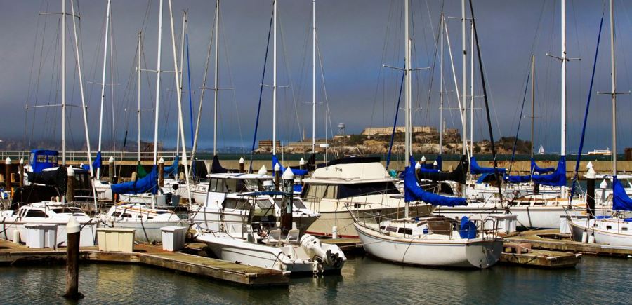 San Francisco Marina Small Craft Harbor is seen in an undated photo. (San Francisco Recreation and Park Department)