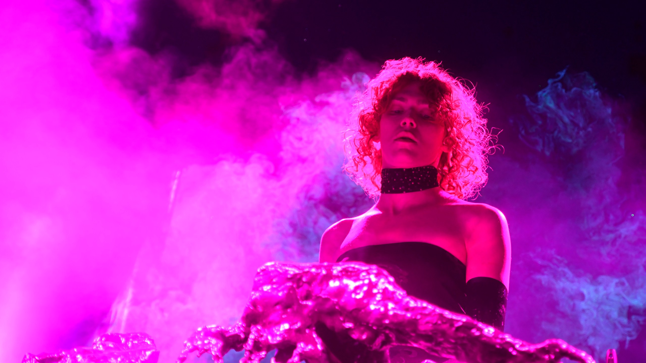 Sophie performs at the Coachella Valley Music And Arts Festival on April 19, 2019 in Indio. (Frazer Harrison/Getty Images for Coachella)