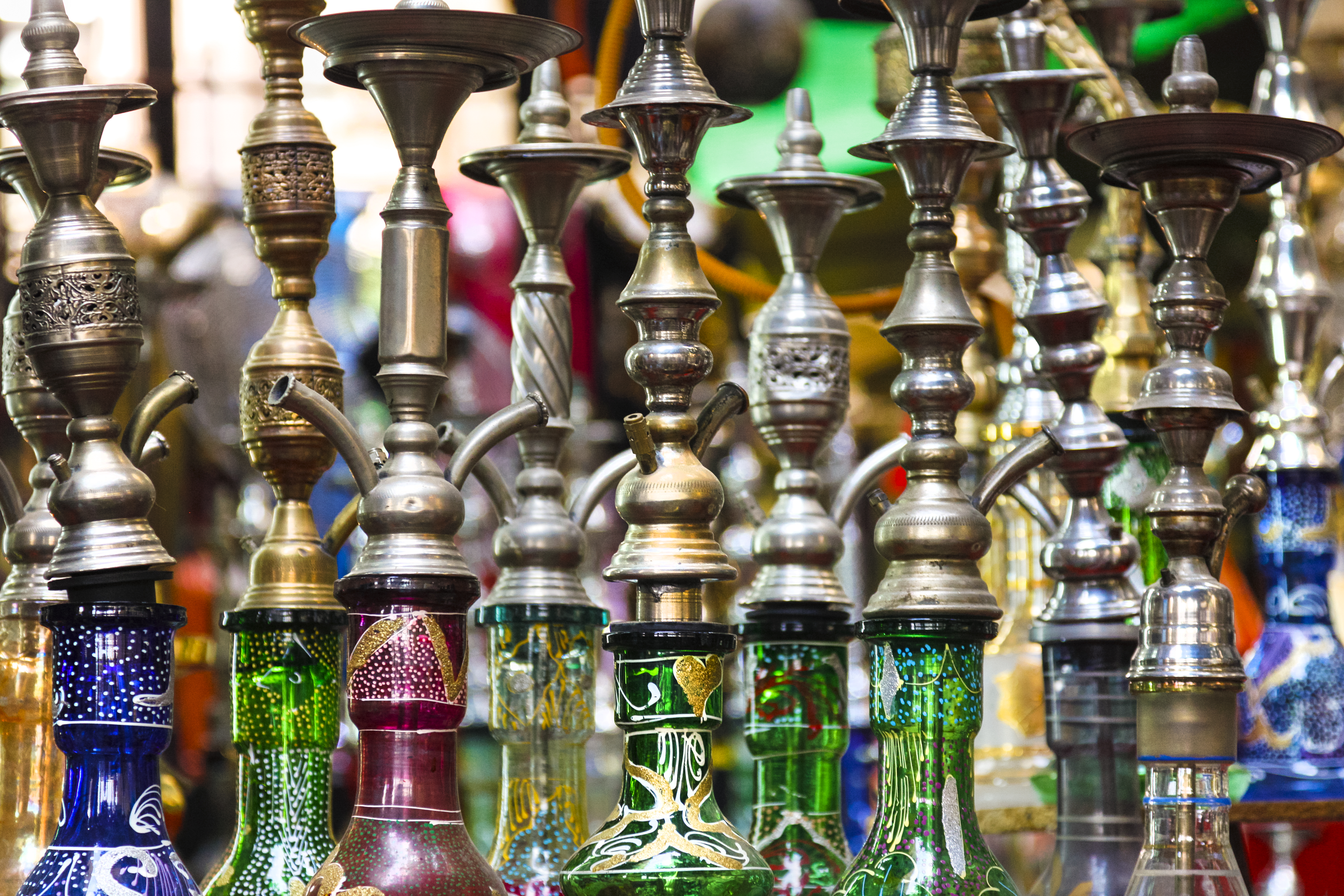 Hookah pipes are shown in a file photo. (iStock/Getty Images Plus)