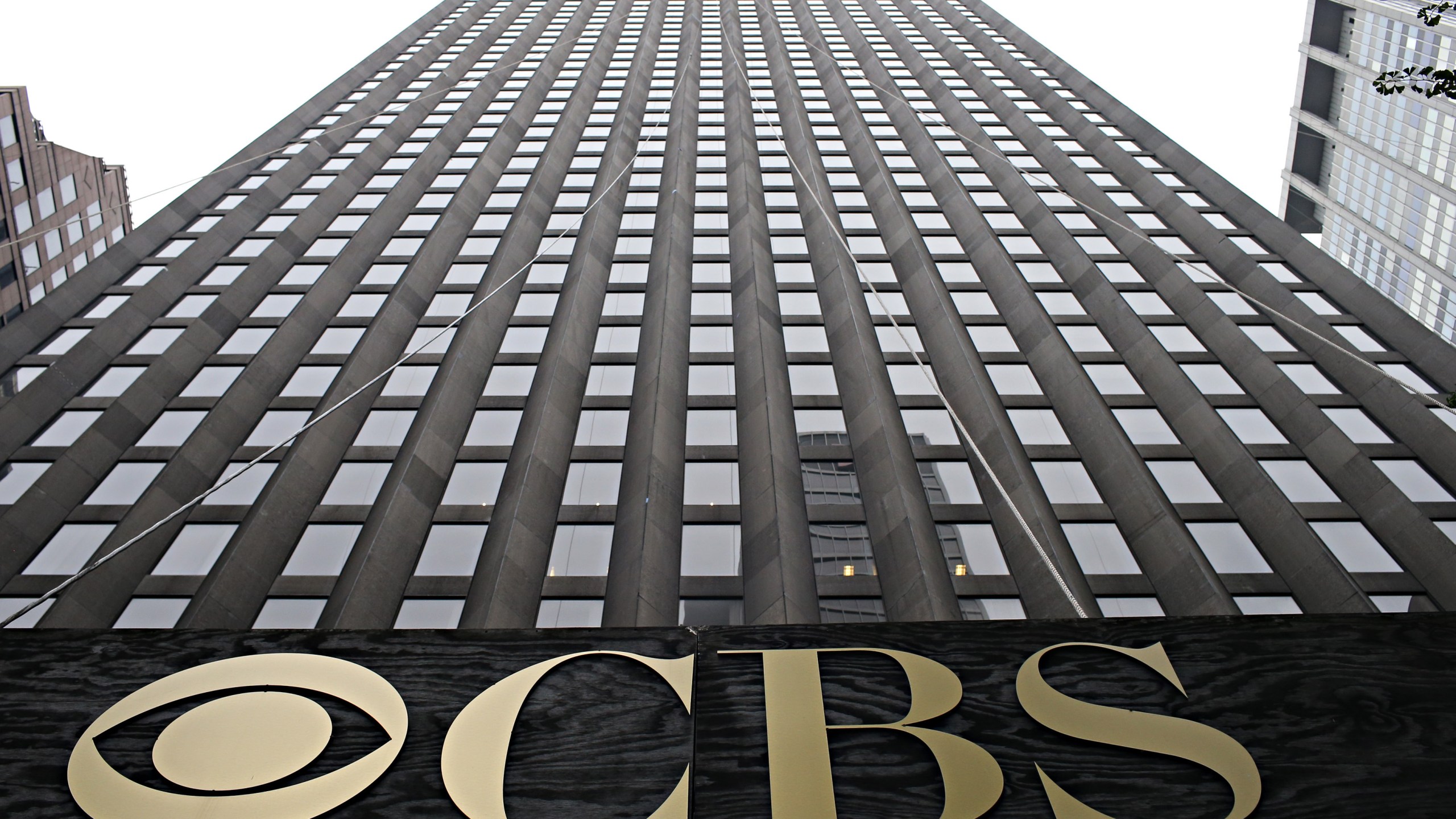 The CBS headquarters seen on August 2, 2013 in New York City. (Andrew Burton/Getty Images)