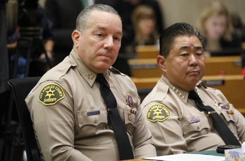 Undersheriff Tim Murakami allegedly used a Japanese racial slur to refer to employees of color. (Al Seib / Los Angeles Times)