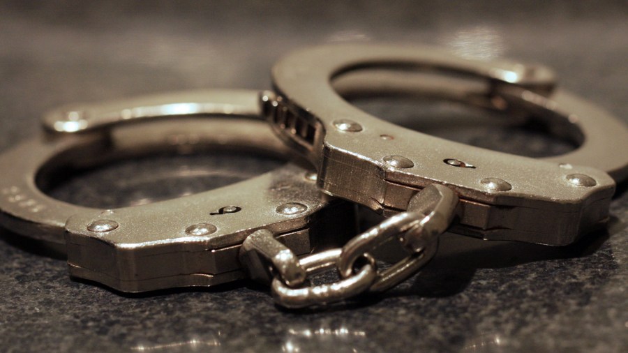 Handcuffs sit on a table in this file photo. ( Getty Images)