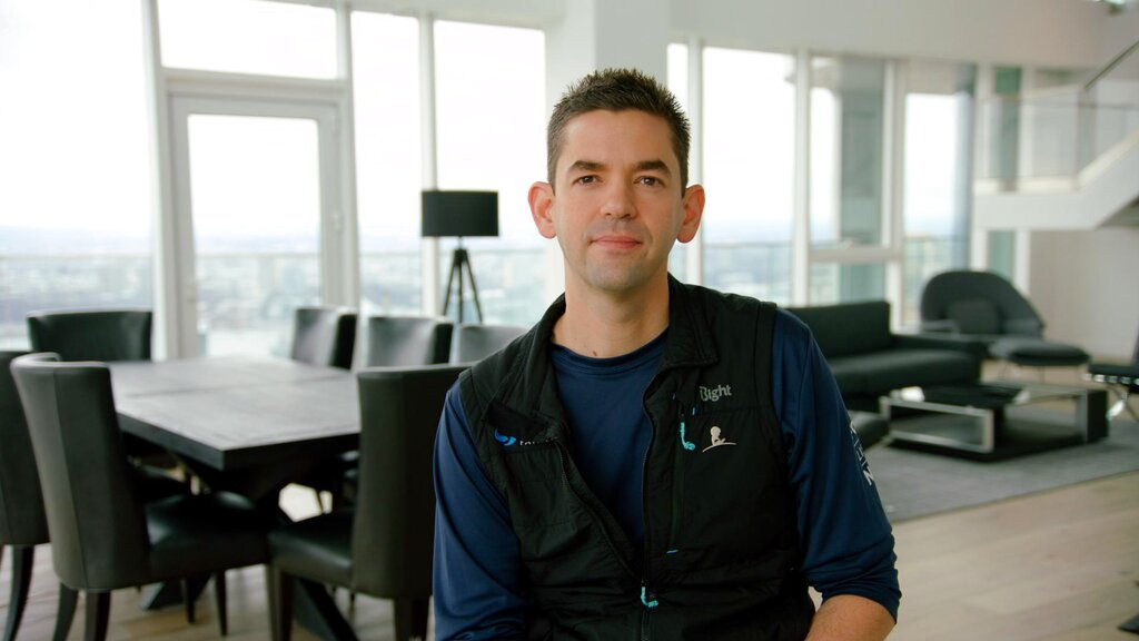 In this undated image provided St. Jude Children's Research Hospital, Jared Isaacman pauses while speaking about his enthusiasm for St. Jude Children’s Research Hospital and his spaceflight called Inspiration4, in Memphis, Tenn. (St. Jude Children’s Research Hospital via AP)