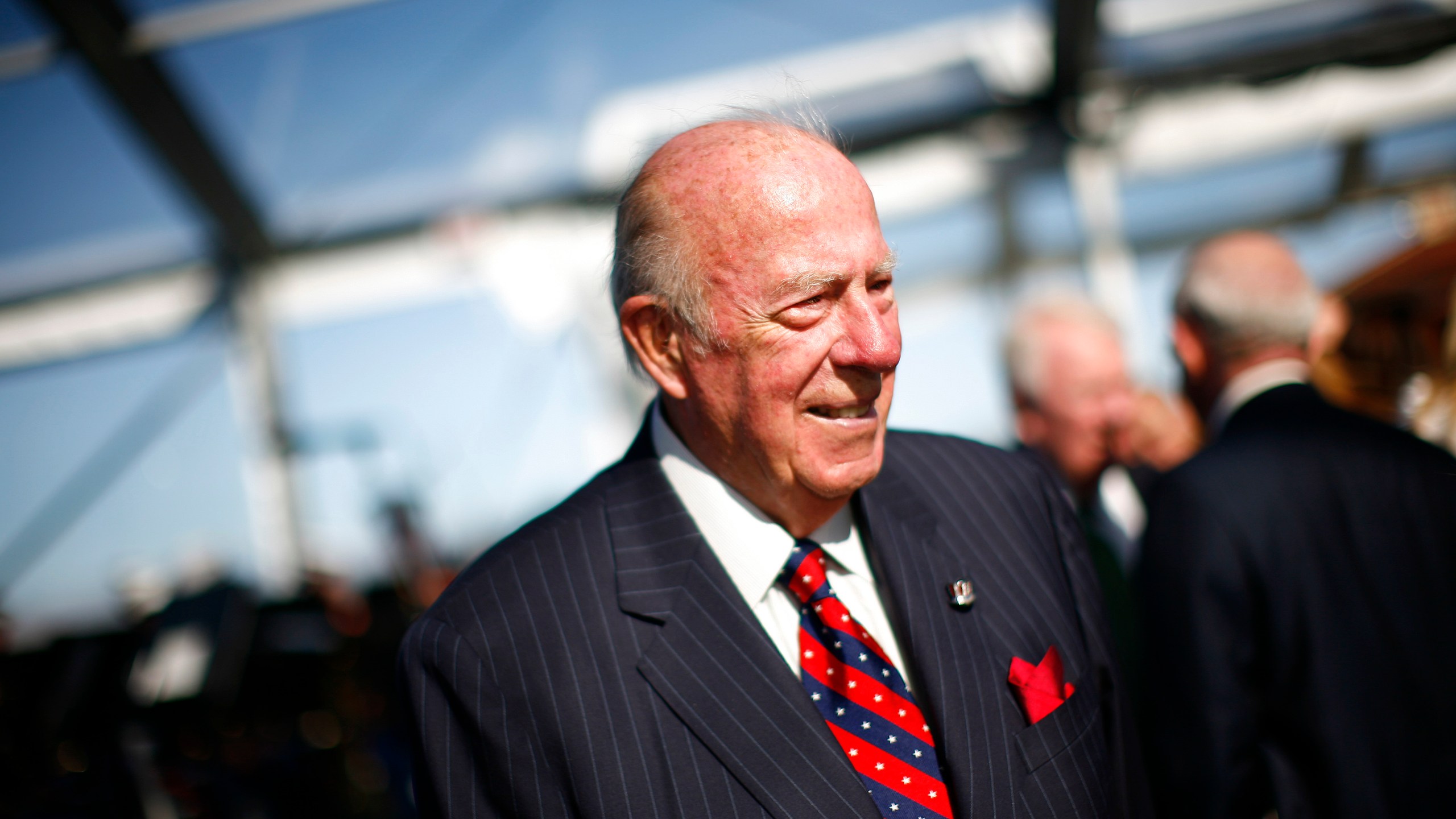 Former U.S. Secretary of State George Schultz attends a birthday celebration held in honor of Ronald Reagan at the Ronald Reagan Presidential Library Feb. 6, 2011 in Simi Valley. (Eric Thayer/Getty Images)