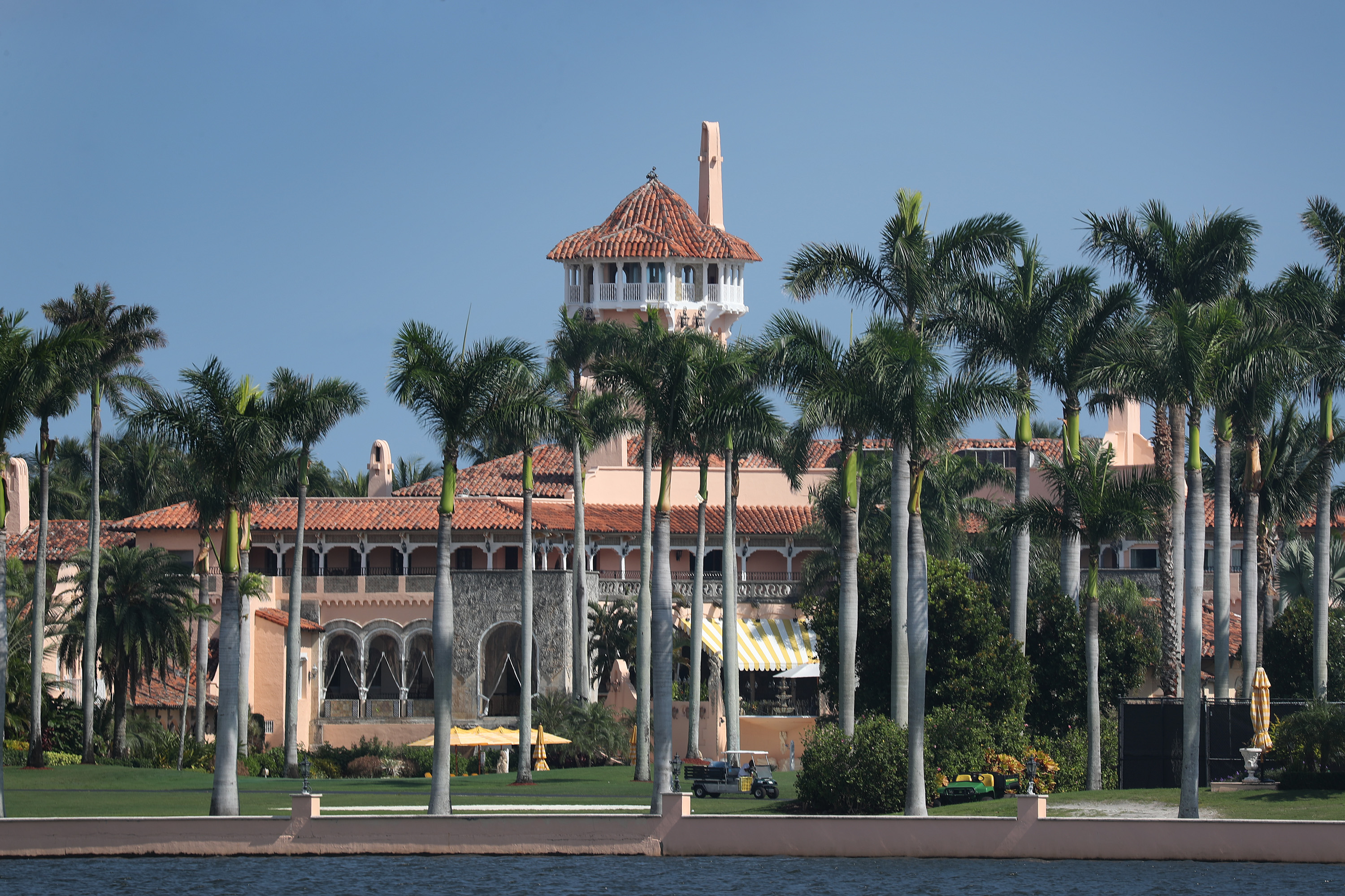 Former President Donald Trump's Mar-a-Lago resort is seen in 2019 in Palm Beach, Florida. (Joe Raedle/Getty Images)