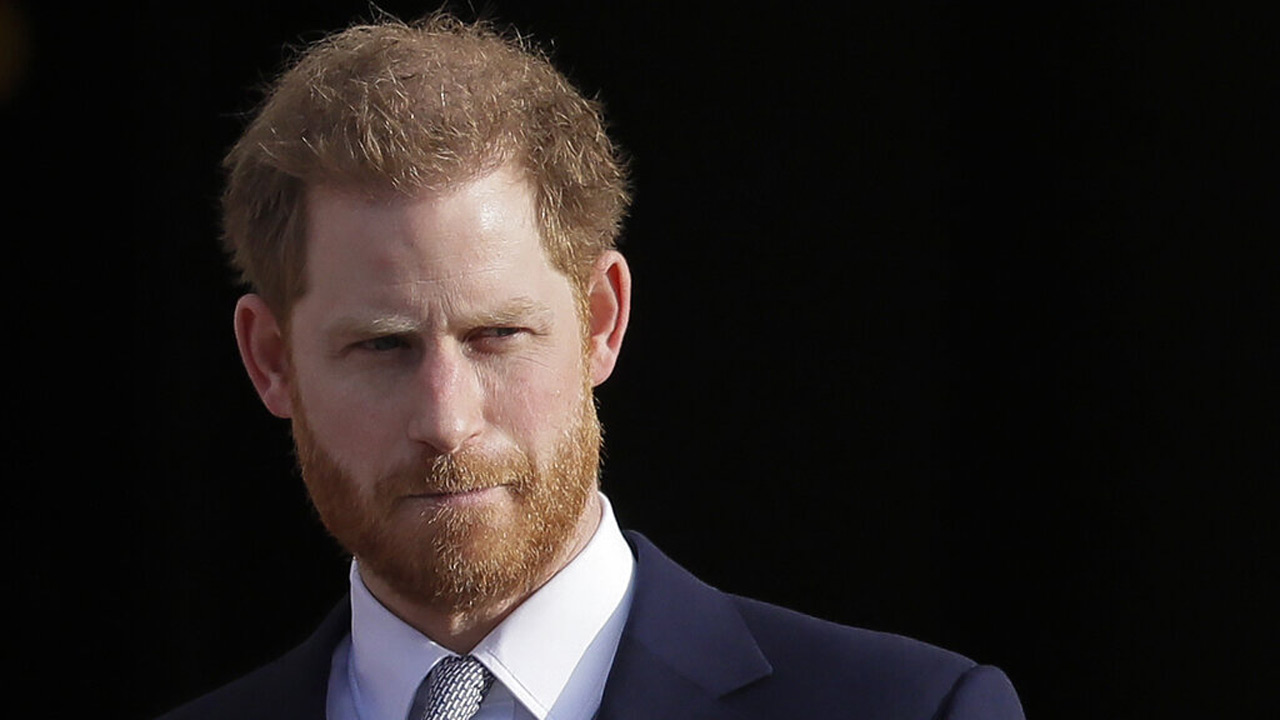 In this Thursday, Jan. 16, 2020, file photo, Britain's Prince Harry arrives in the gardens of Buckingham Palace in London. (AP Photo/Kirsty Wigglesworth, File)