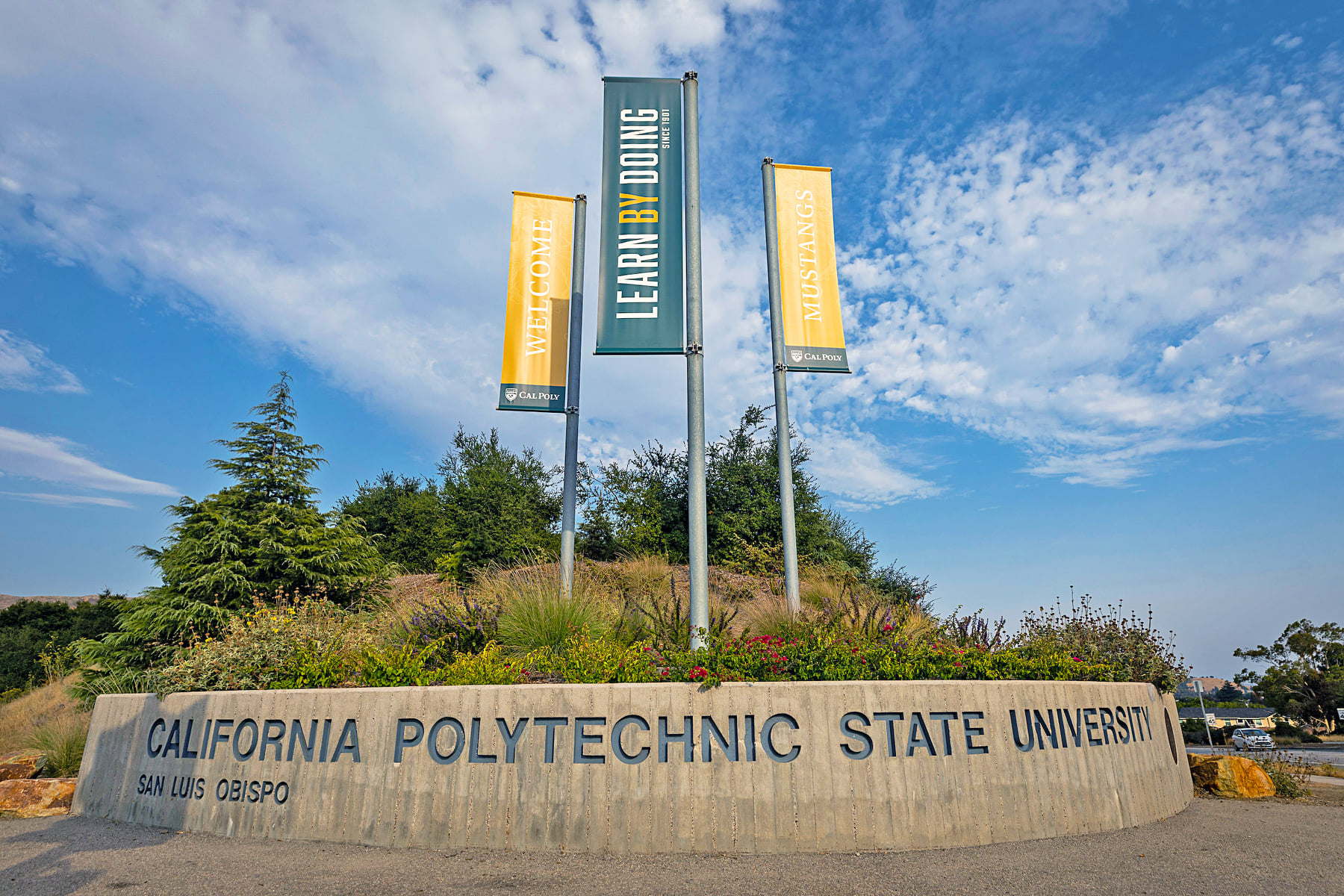 Cal Poly San Luis Obispo is seen in an undated photo from the university's Facebook page.