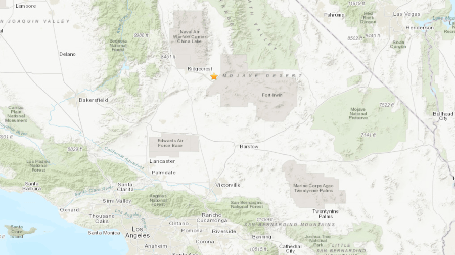 A magnitude 4.0 earthquake rattled the Mojave Desert in Southern California on Feb. 12, 2021, according to the U.S. Geological Survey.