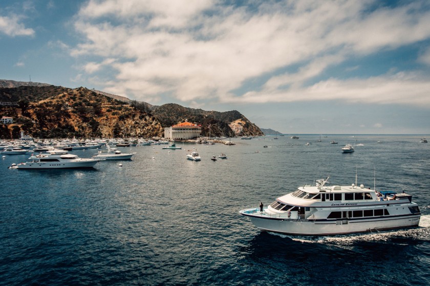 An undated photo shows Catalina Island’s Avalon Harbor.